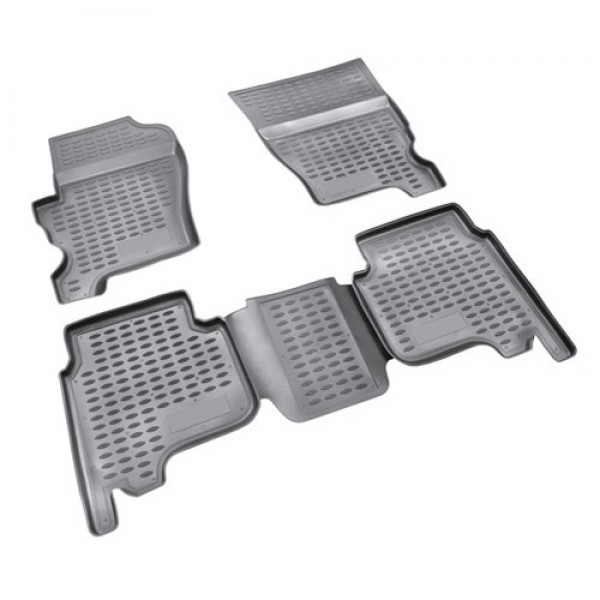 3D Patosnice LAND ROVER Discovery 3 (HSE) 2004-2009, set 4 kom.